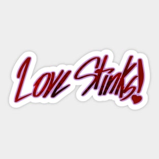 Love Stinks (Text) Sticker